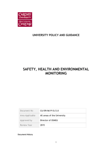 Monitoring Policy and Guidance
