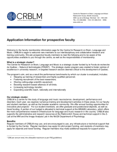 Application Information for Prospective Faculty
