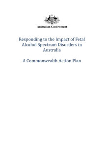 Commonwealth FASD Action Plan