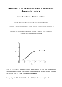 Effect of fluid dynamics on particle size distribution in