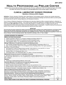 clinical laboratory science program