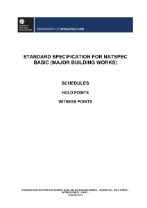 standard specification for natspec basic (major building works)
