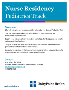 Pediatrics - UnityPoint Health