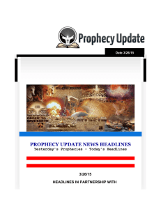File - Prophecy Update