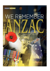 We Remember Anzac(PR) - Anzac Portal
