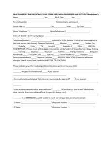 Click here for health form