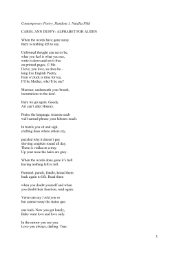 Seamus Heaney poems