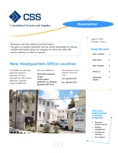 Newsletter - Consolidated Systems & Supplies