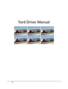 Yard Tractor Maintenance (Preventive)