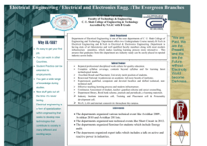 ELECTRICAL Brochures - CU Shah College of Engineering