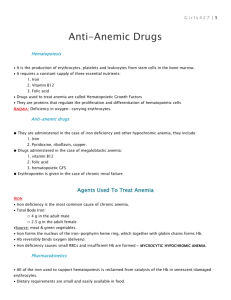 Anti-anemia