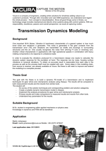 Transmission Dynamics Modelling (Vicura)