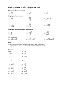 Additional Practice for Chapter 1A test