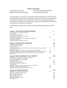 Syllabus - College of Business Administration