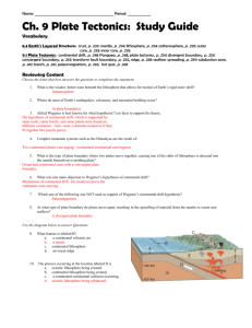 Ch. 1 Intro to Earth Science Study Guide
