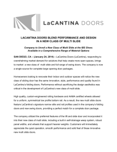 LaCantina Doors - International Builders` Show