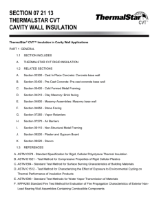 ThermalStar CVT Specification Sheet