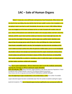 1AC – Sale of Human Organs