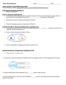 Chapter 3 Section 3 Air Movement