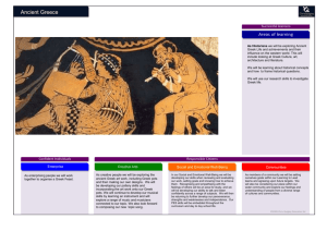 Ancient Greece Newsletter - Bishop Sutton & Stanton Drew Primary