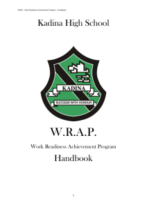 WRAP outline