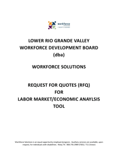 RFQ for LMI Analysis Tool