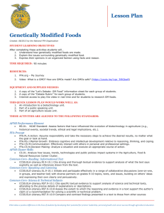 GM Foods Lesson (Word 2007/docx)