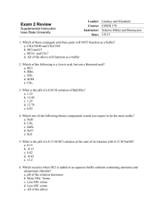 Exam 2 Review - Iowa State University
