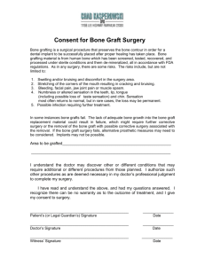 Consent for Bone Grafting