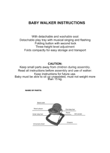 baby walker instructions
