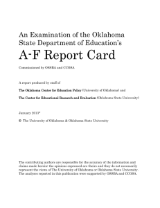 Executive Summary - Oklahoma State School Boards Association