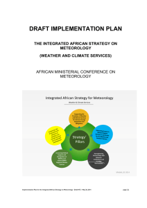 african strategy for weather and climate services