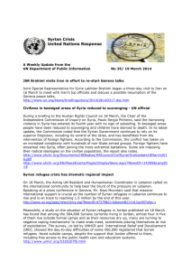 Syrian Crisis United Nations Response-35