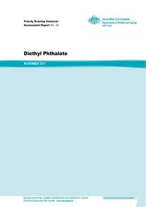 PEC/33 Diethyl Phthalate (DEP)