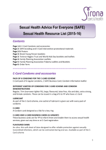 Sexual Health Resource List