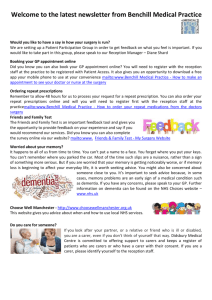 Newsletter June 2015 - Benchill Medical Practice