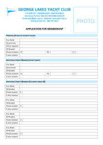 application for membership