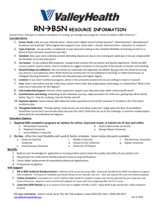 BSN Resource Information