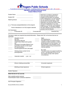 ALE (The Annex) Referral Form