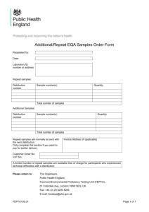 repeat sample request form