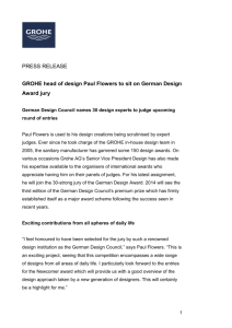 GROHE_Jury_German_Design_Award_2014_06.06.2013_en