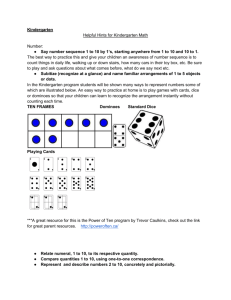 Math tips and tricks Division 1 ( ECS – Grade 3)