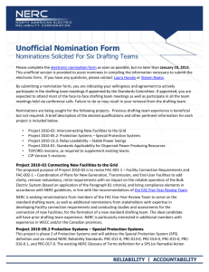 the unofficial Word version of the nomination form