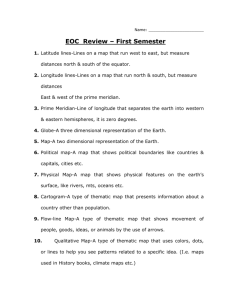 EOC Review – First Semester