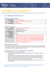 course details