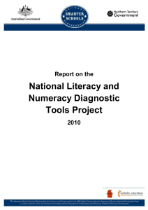DOCX file of National Literacy and Numeracy Diagnostic