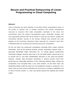 Programming in Cloud Computing