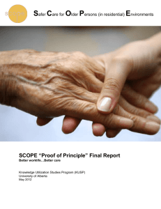 Read the SCOPE "Proof of Principle" Final Report here