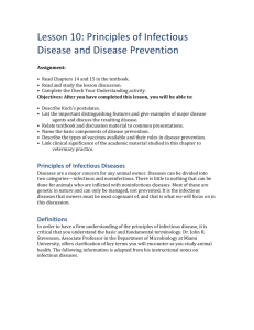 Principles of Infectious Diseases