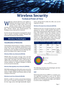 Wireless Security - Information Technology Services